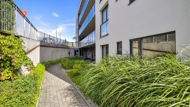 Gangvei utenfor leiligheten