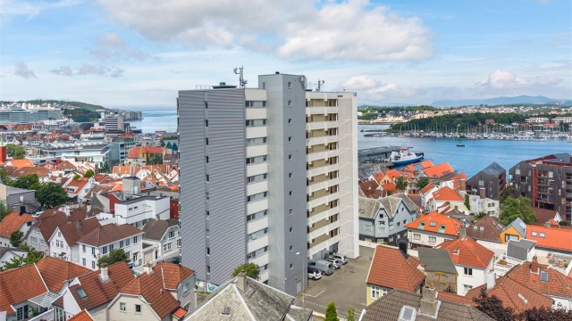 Krogsveen Eiendom ønsker velkommen til Pedersgata 19! Foto: Kristine Tofte