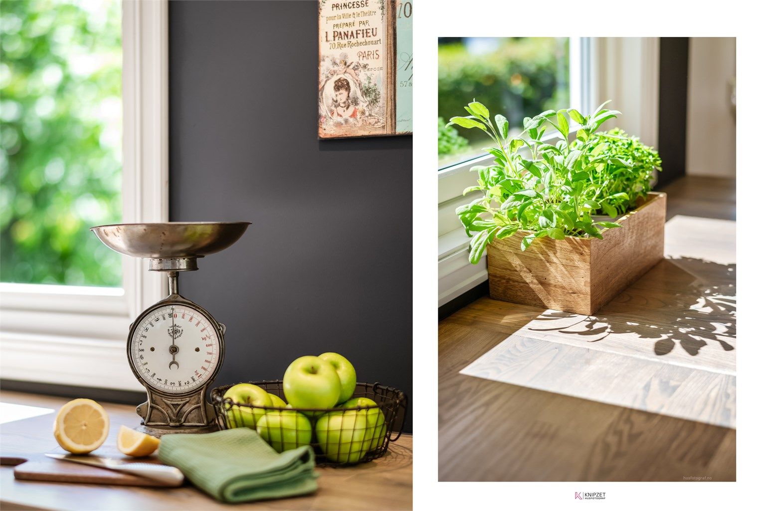 Kjøkken - Collagebilde.
