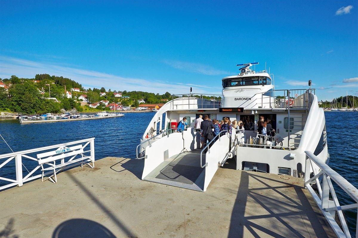 Vollen hurtigbåt til Aker brygge
