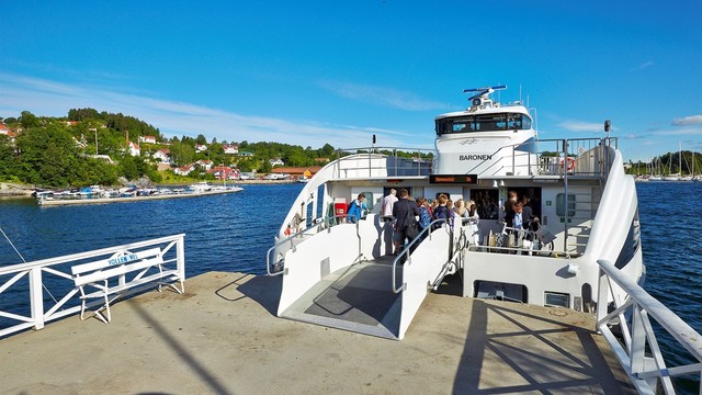 Vollen hurtigbåt til Aker brygge