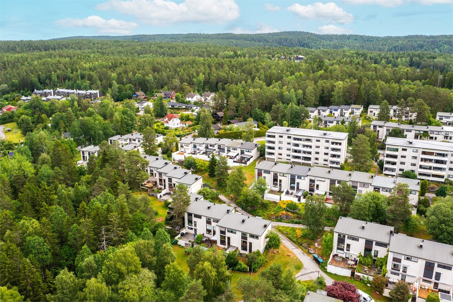 Med Østmarka som nærmeste nabo har du tilgang til flotte turområder året rundt.