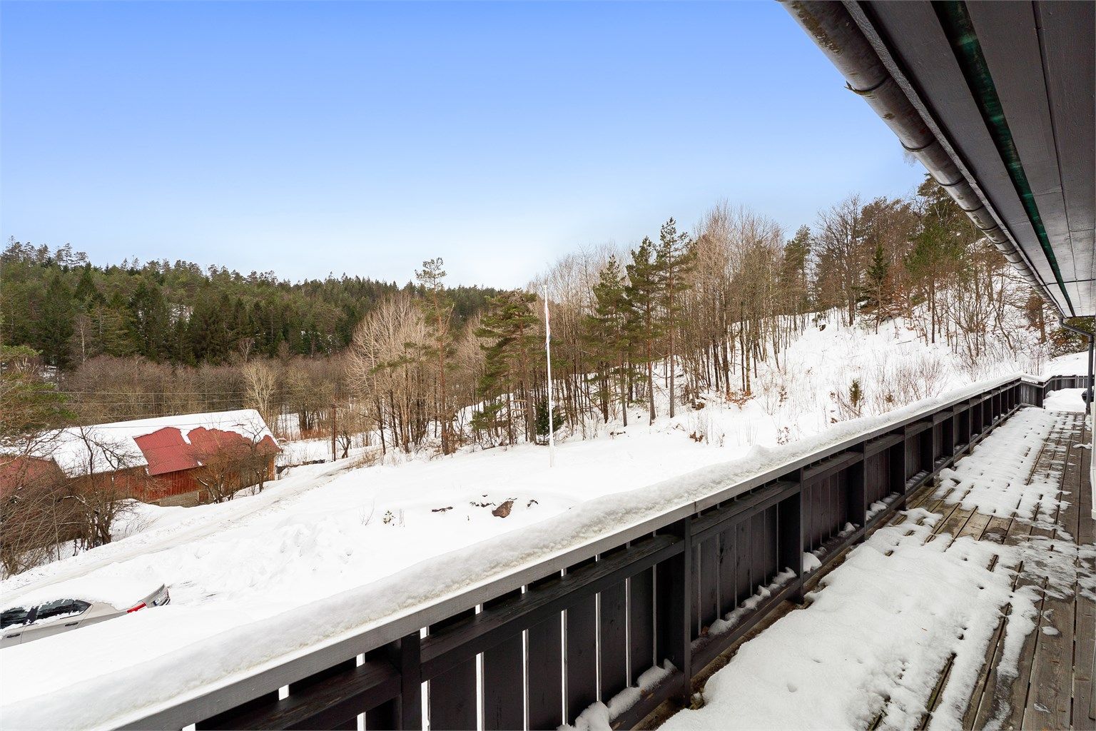 1.etg - utsikten fra terrassen fra master
