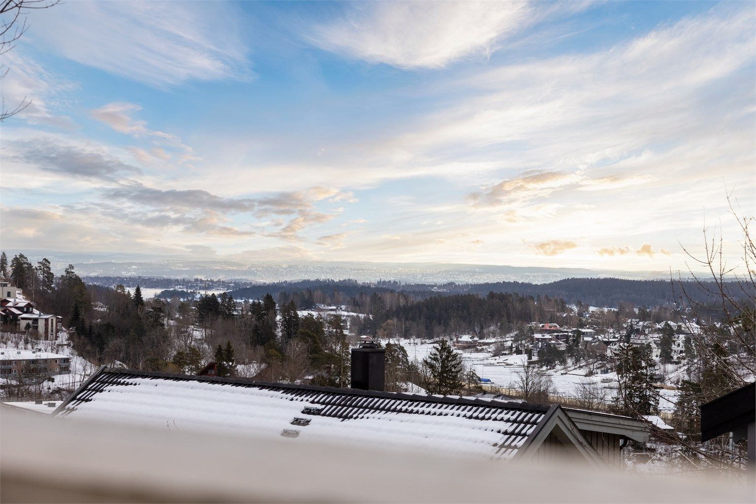 Veranda med panoramautsikt
