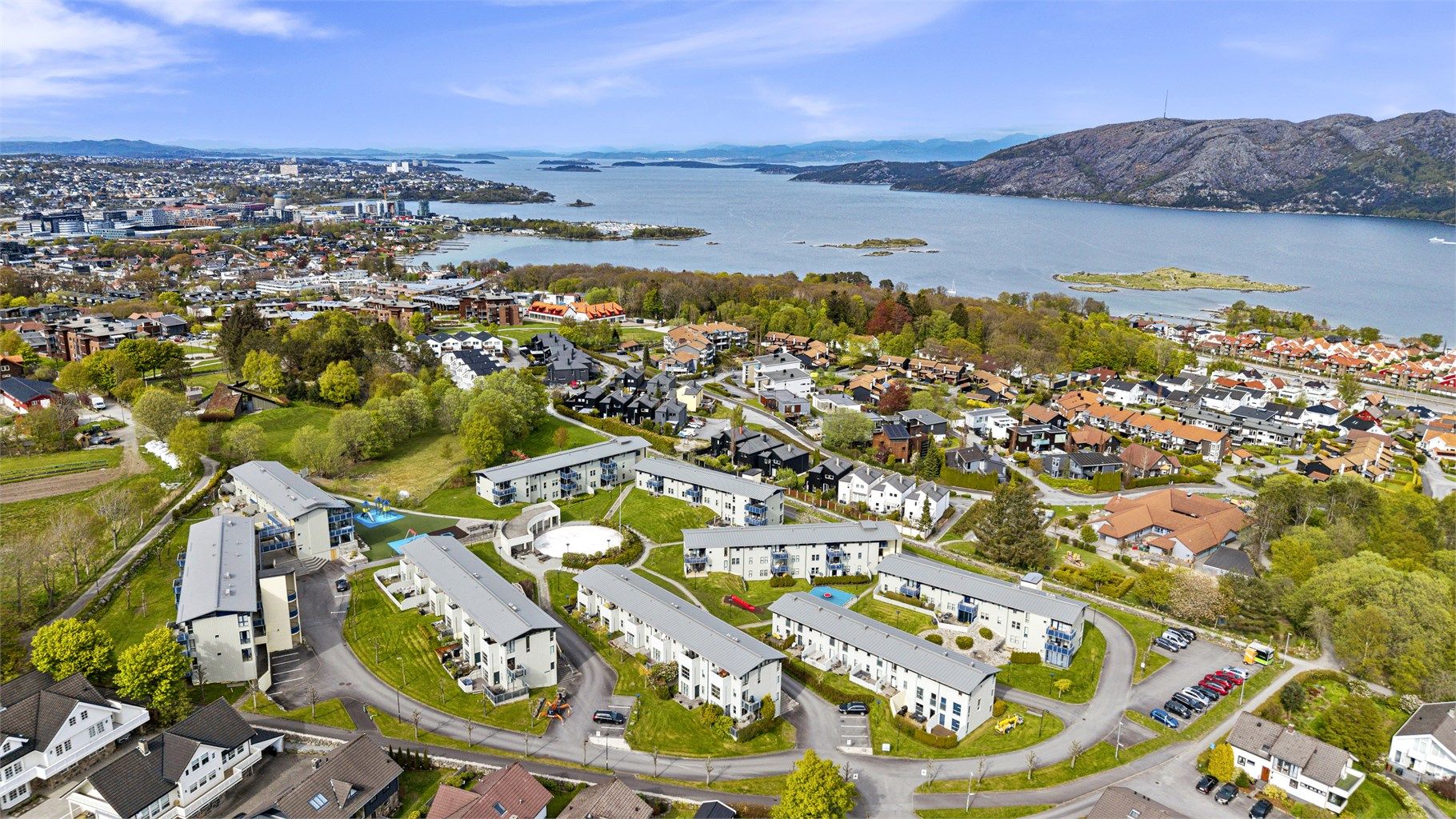 Beliggenheten på Gausel gir enkel tilgang til både Stavanger og Sandnes.