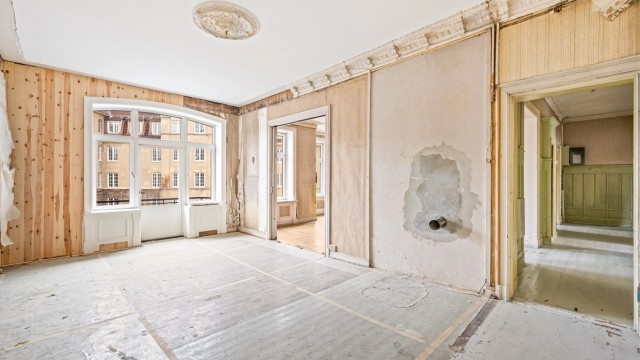 En sjelden anledning til å forme et hjem etter eget ønske i en klassisk bygård på St. Hanshaugen