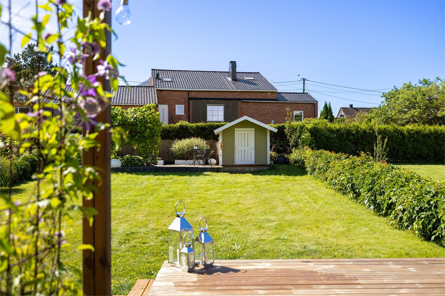 Solforholdene er meget gode - dagen gjennom.