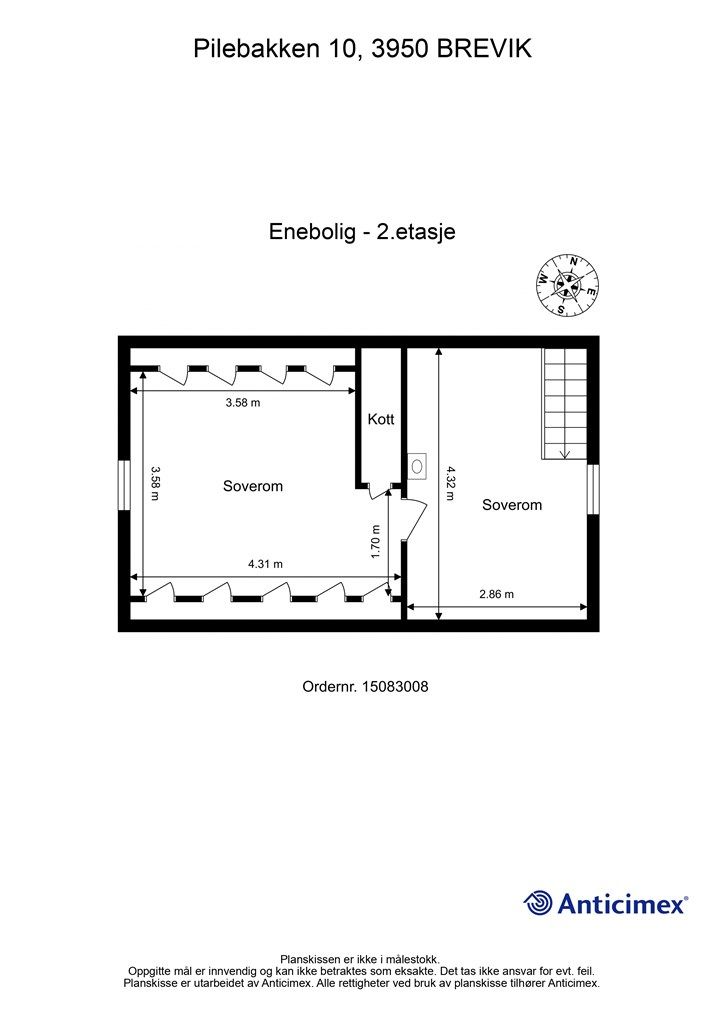 Plantegning 2. etasje