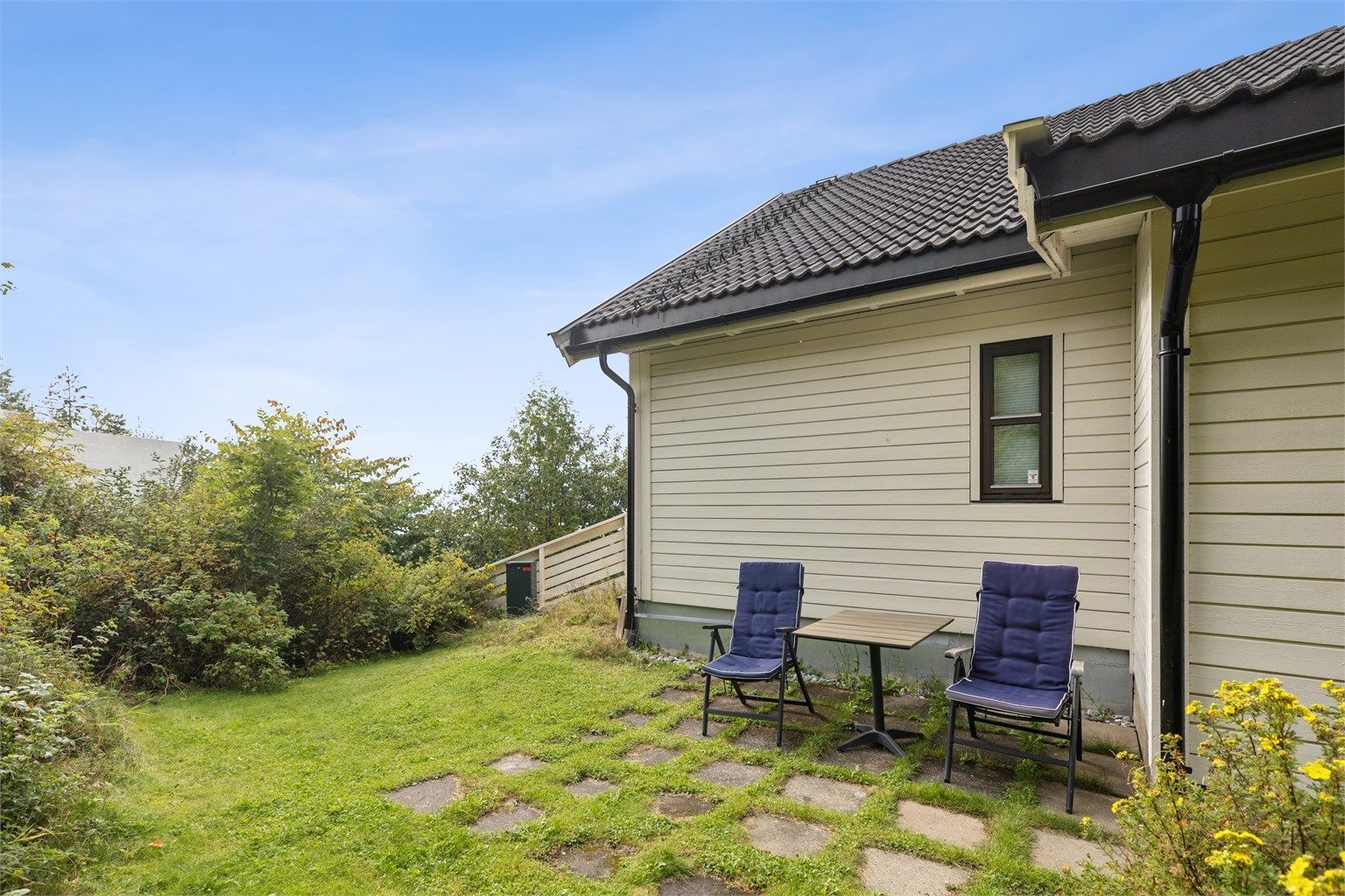 Hyggelig fellesareal oppe