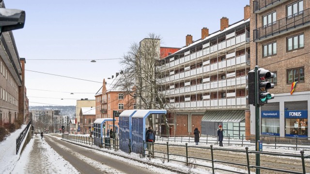 Leiligheten har en perfekt beliggenhet for deg som ønsker å bo sentralt.
