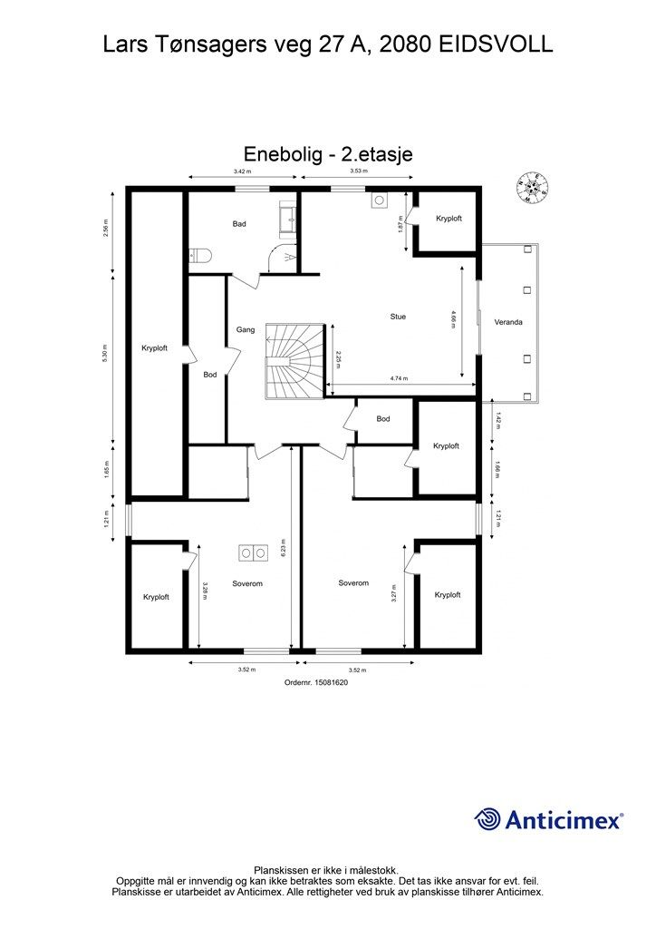 plantegning 2. etasje