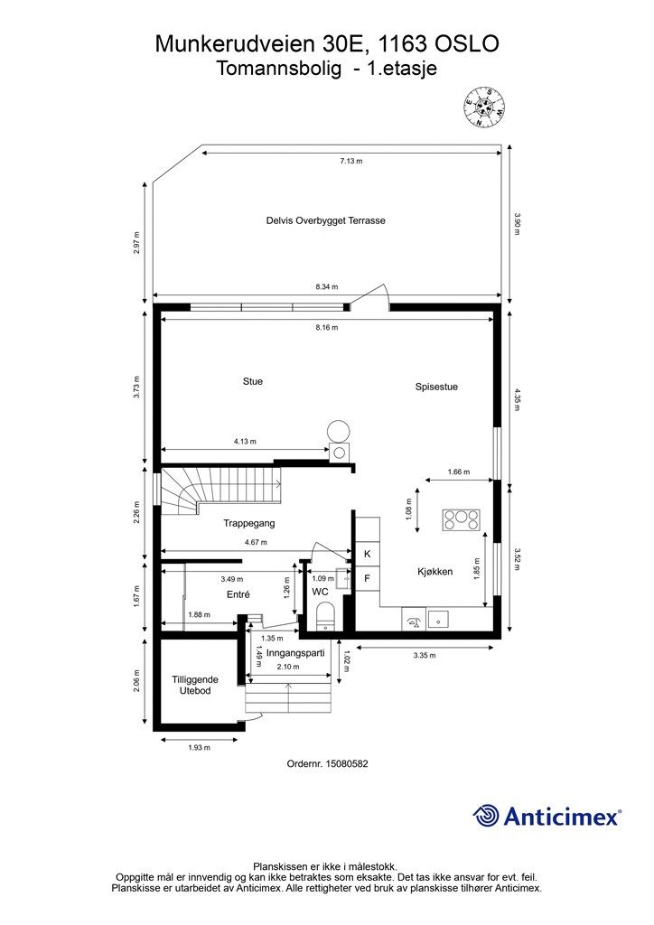 Plantegning - 1. etasje