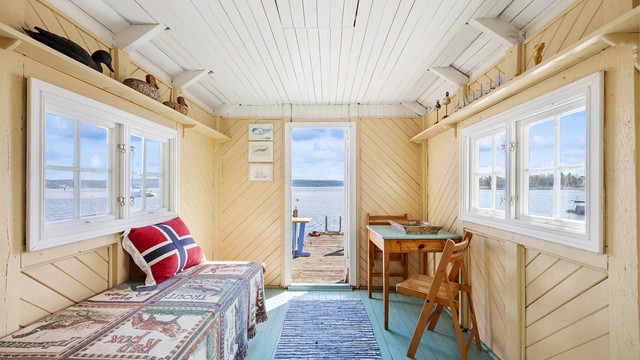 Her er det muligheter til hyggelig møblering slik at man kan trekke inn dersom man ønsker det.