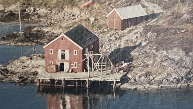 Bilde fra originalkaien. De gamle bildene viser nothenget som sto på den opprinnelige kaien