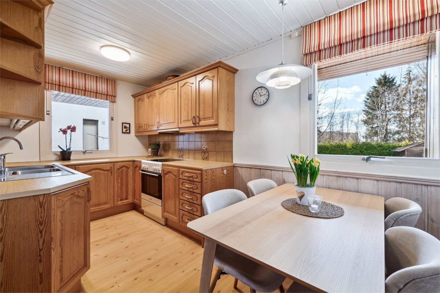 Godt vedlikeholdt kjøkken