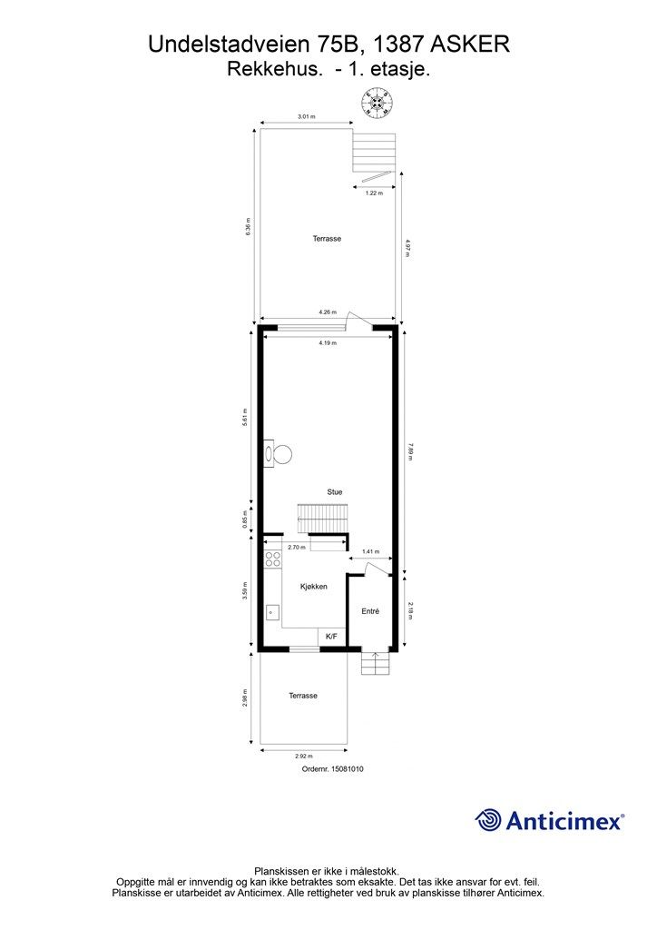 Plantegning - 1. etasje