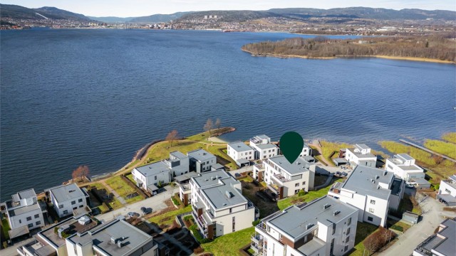 Engersand er et vestvendt og solrikt område med utsikt mot Drammen.