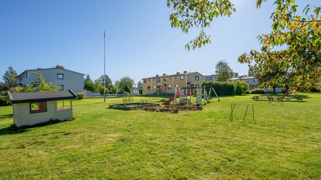 Lekeplass på borettslagets eiendom