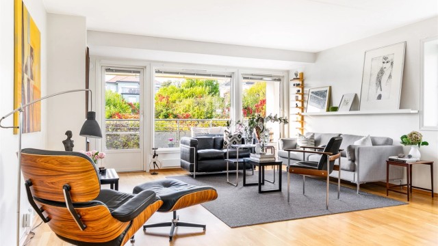 Leiligheten i Glassverket 71 presenteres av Krogsveen.