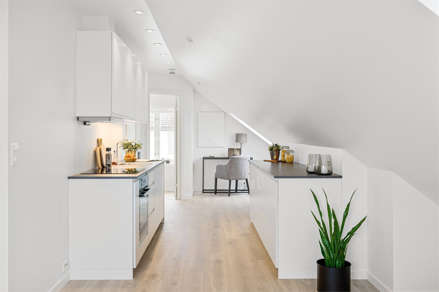 Leiligheten stod ferdig i 2024 og har aldri før vært bebodd