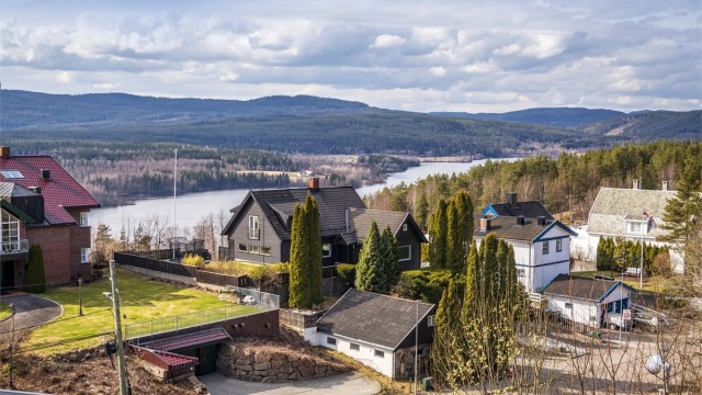 Utsikt fra hovedsoverommet