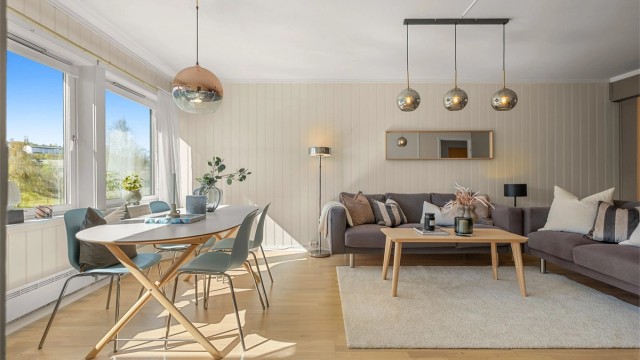 Velkommen til Fredrikke Qvams veg 15A - og denne flotte 3-romsleiligheten beliggende i et sentralt og rolig boligområde på Persaunet.