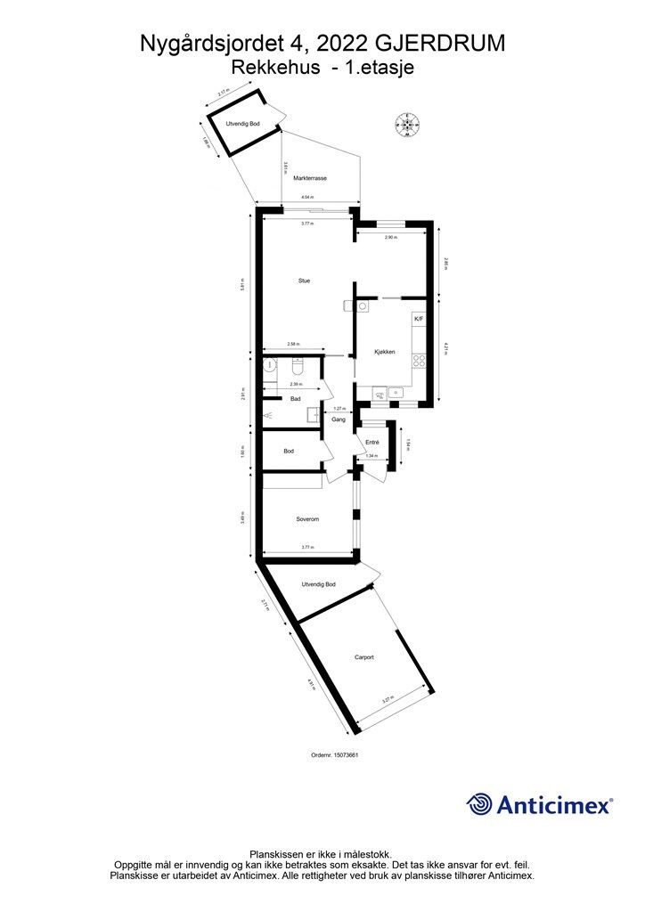 Plantegning 1.etasje.