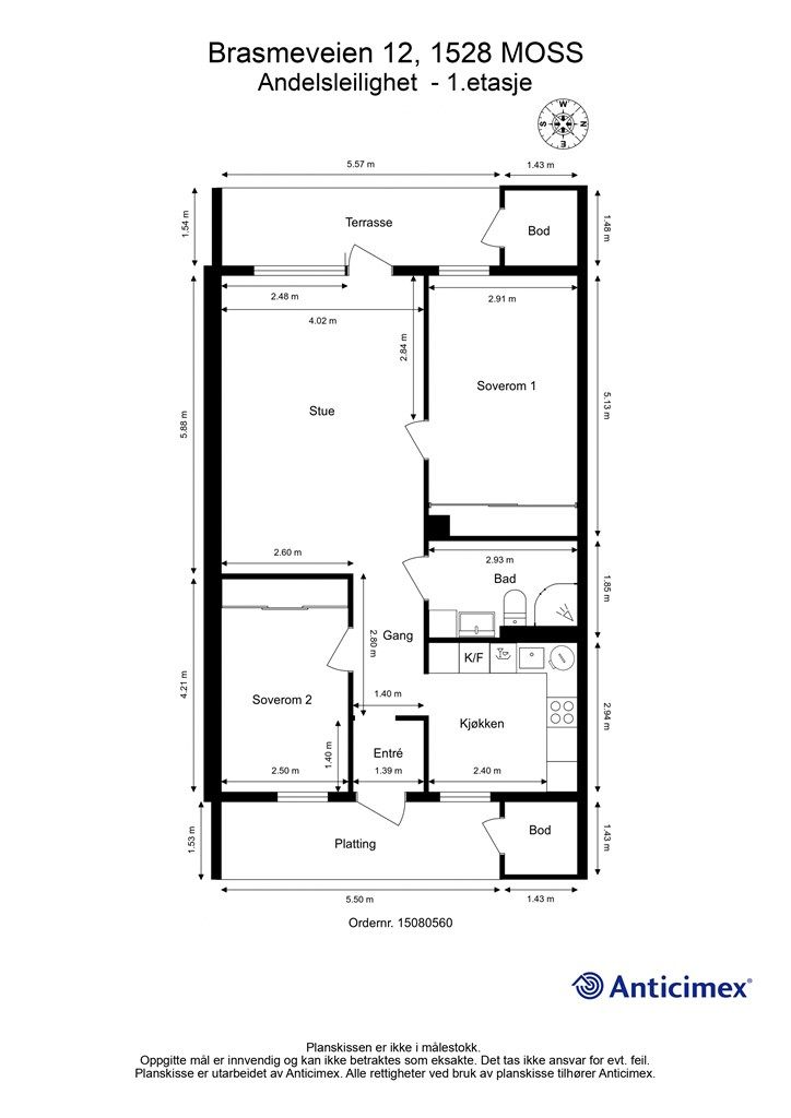 Veiledende planskisse.