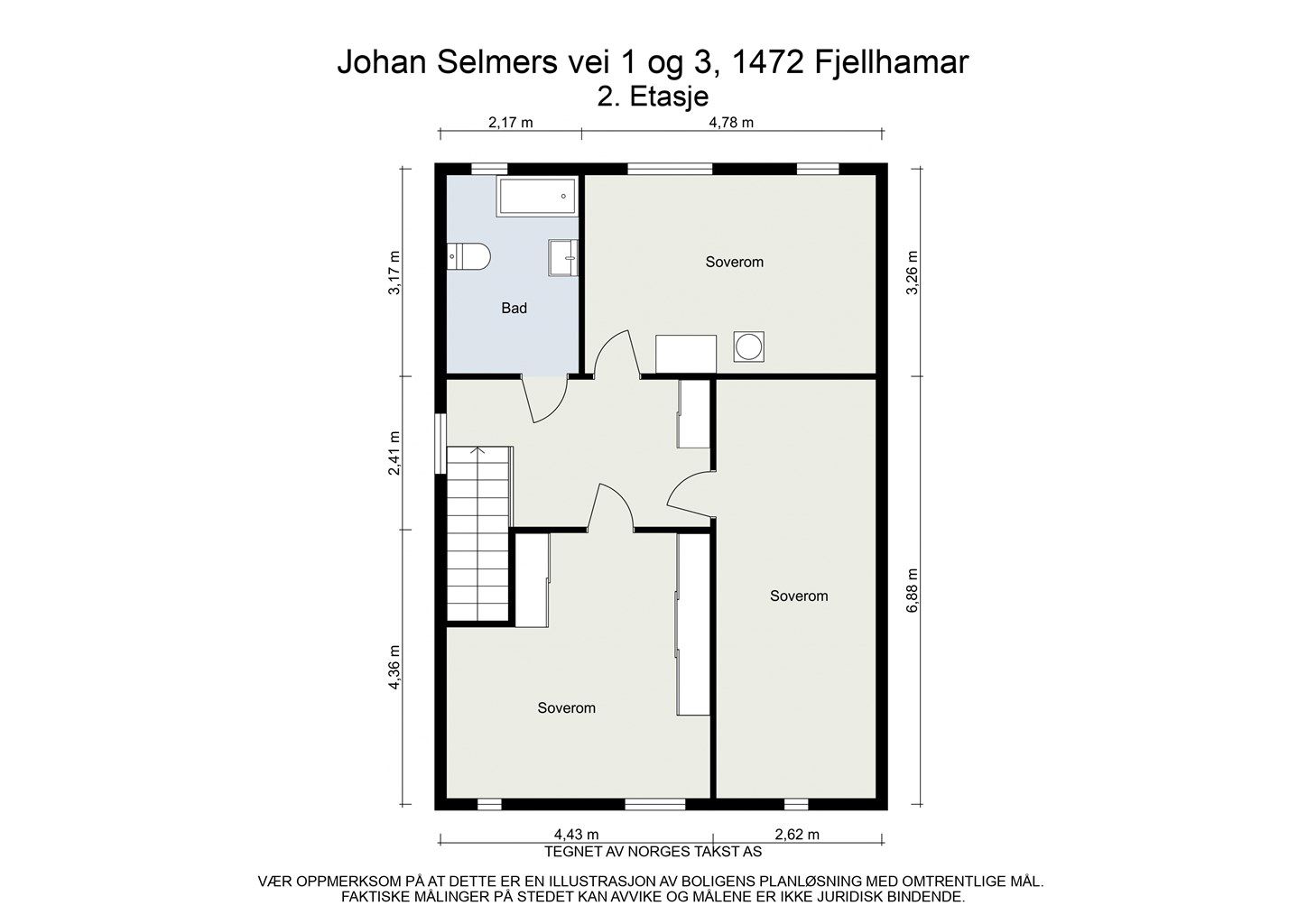 Plantegning - 2. Etasje