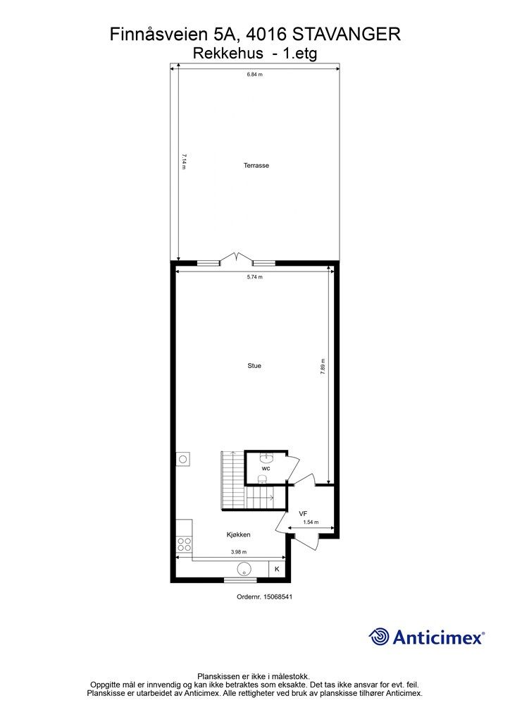 Plantegning - 1.etg.