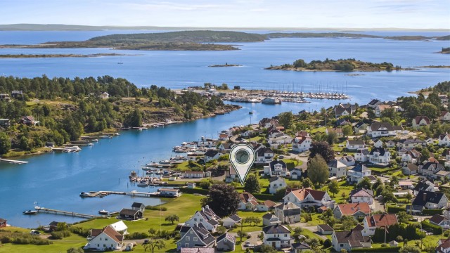 Kort vei med båt ut til den fantastiske skjærgården