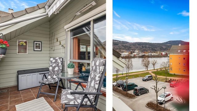 Balkong - Detaljbilde.