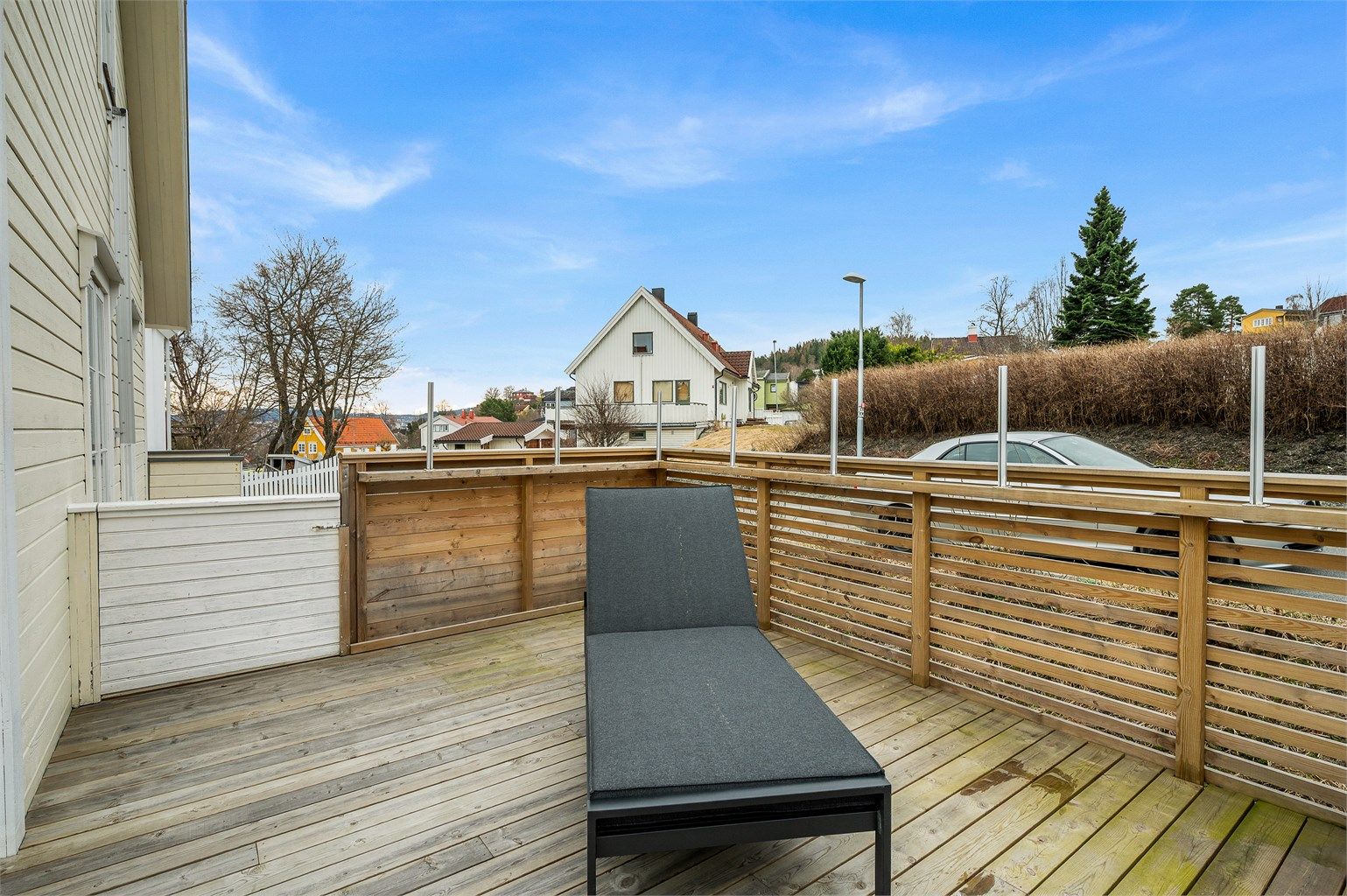 Her kan man nyte rolige omgivelser og gode solforhold fra morgen og videre utover dagen.