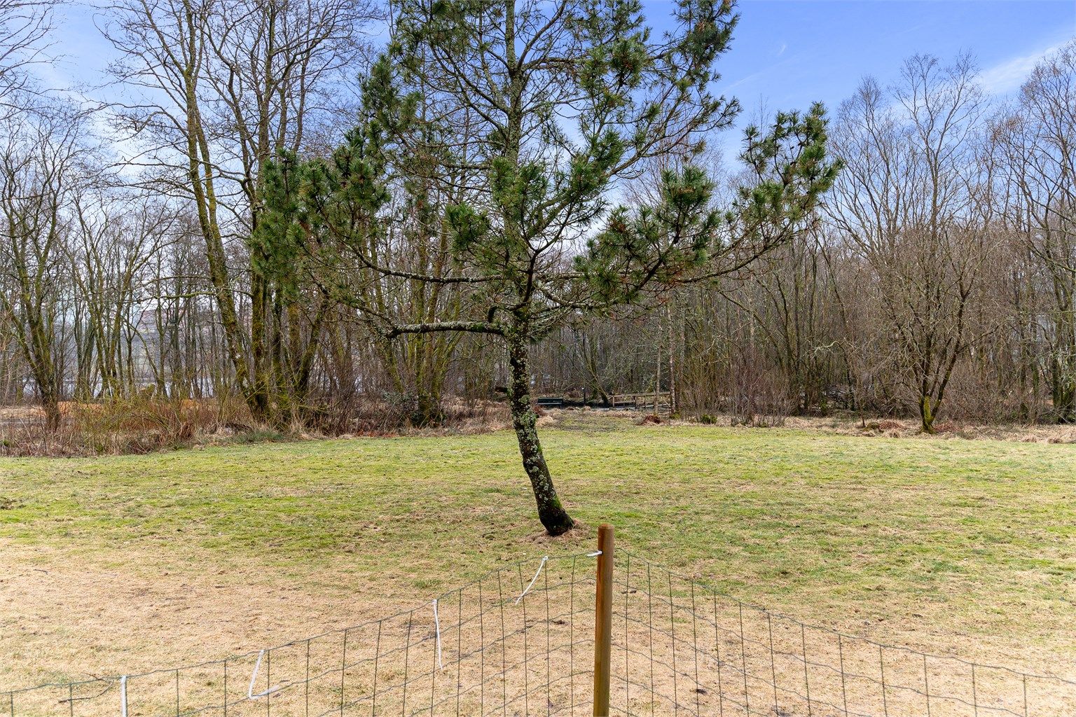 -Utsikt fra terrassen mot Ortuvannet -