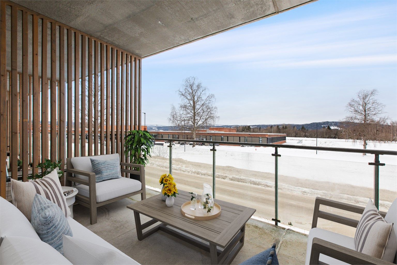 Balkong (Bildet er digitalt stylet)