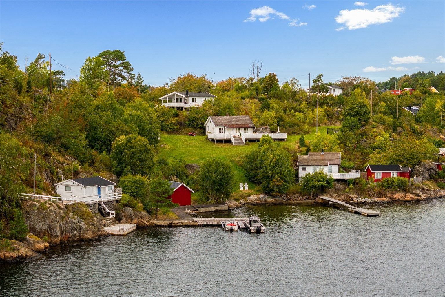 Skjærgårdsidyll med historisk sus.