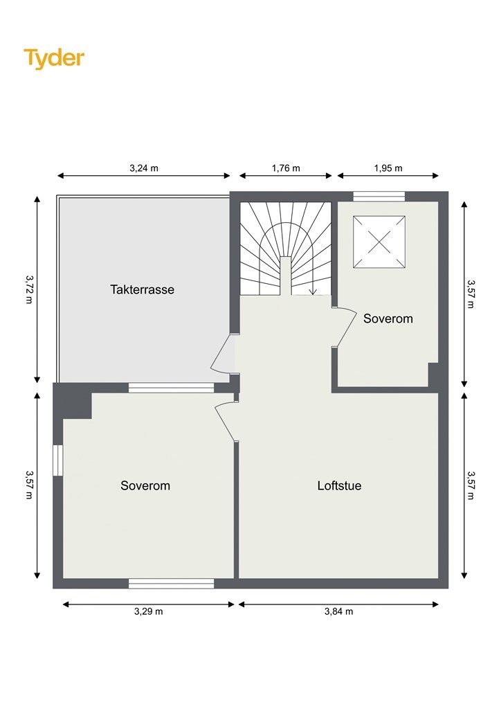 Plantegning loft