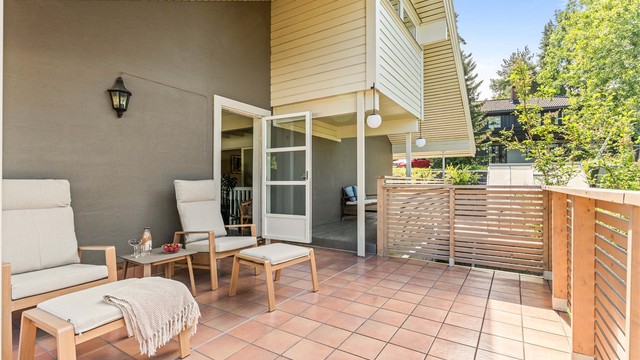 21m² av verandaen er overbygget.