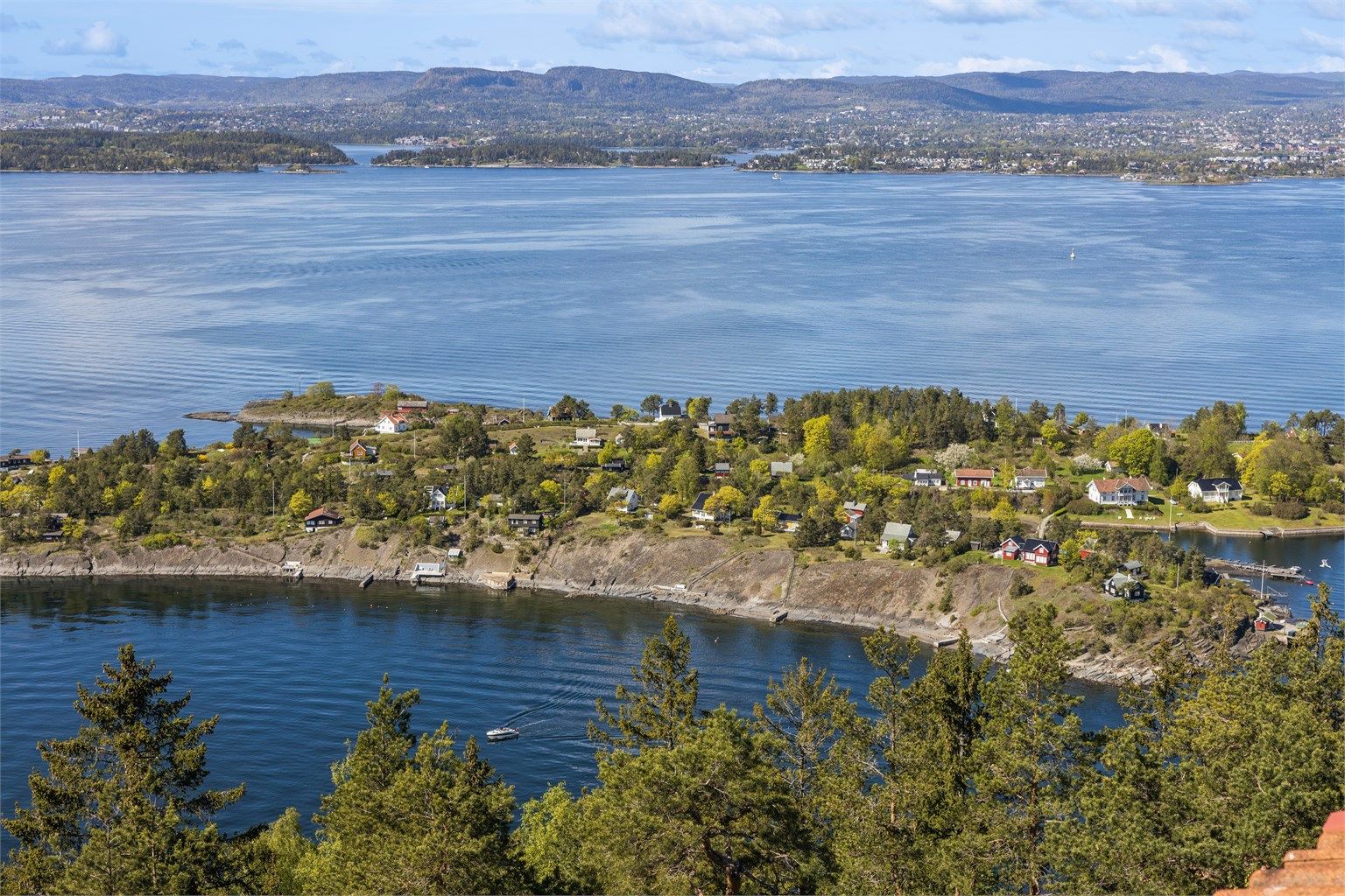 Her ser man rett ned på Ildjernet.