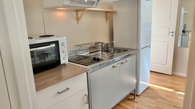 Hybelkjøkken. Foto: Selgers private bilde