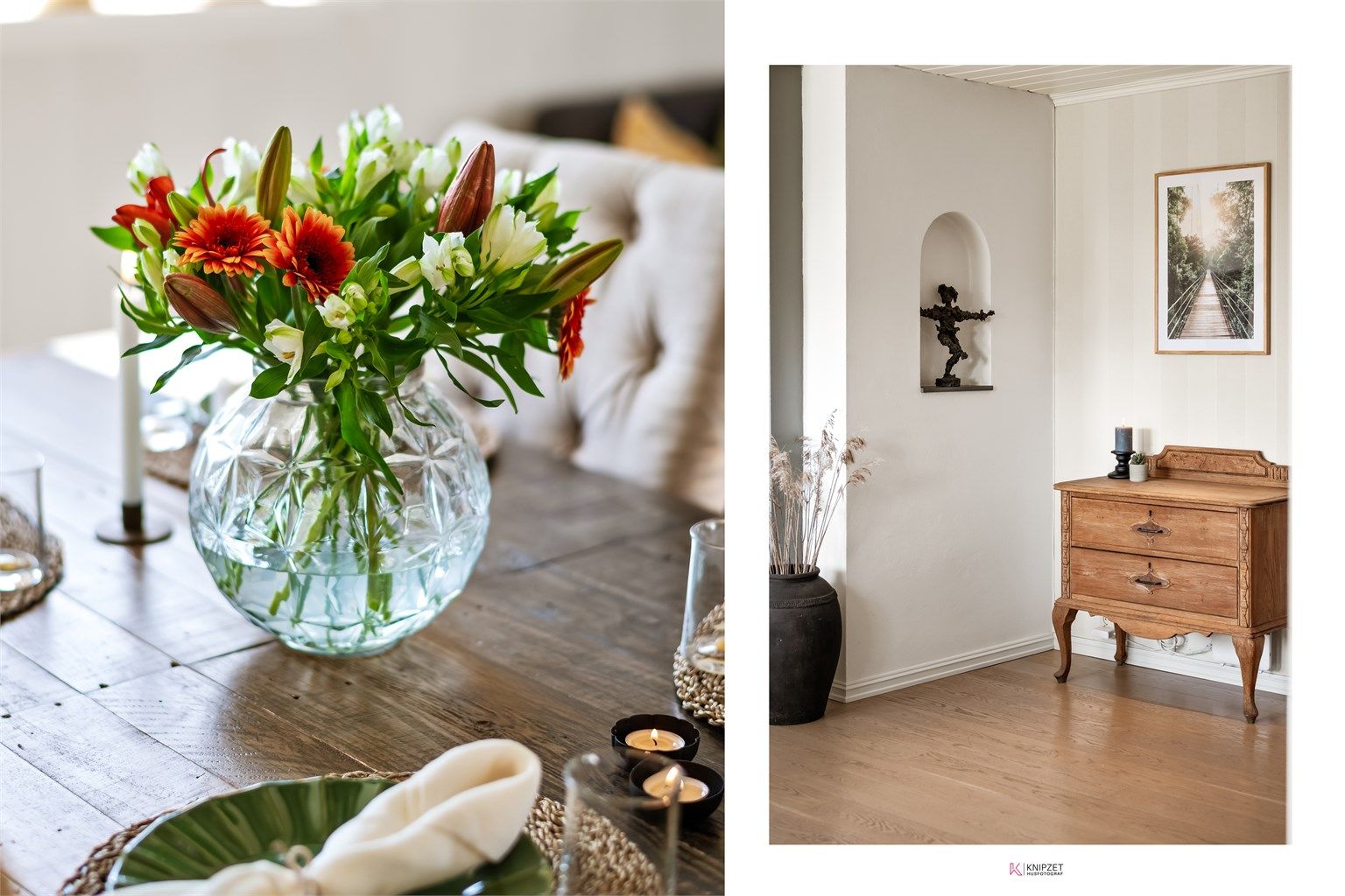 Stue - Collagebilde.