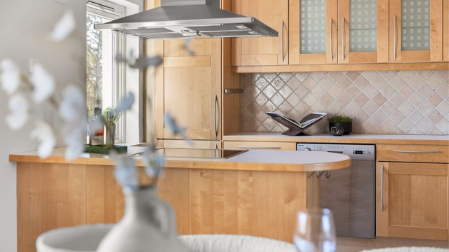 Spisestue og kjøkken