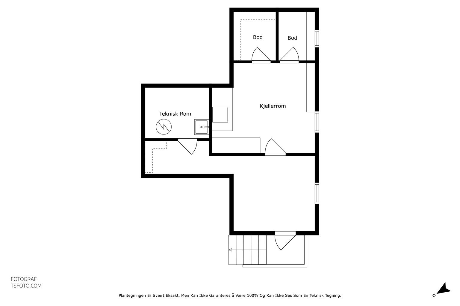 Plantegning - Kjeller