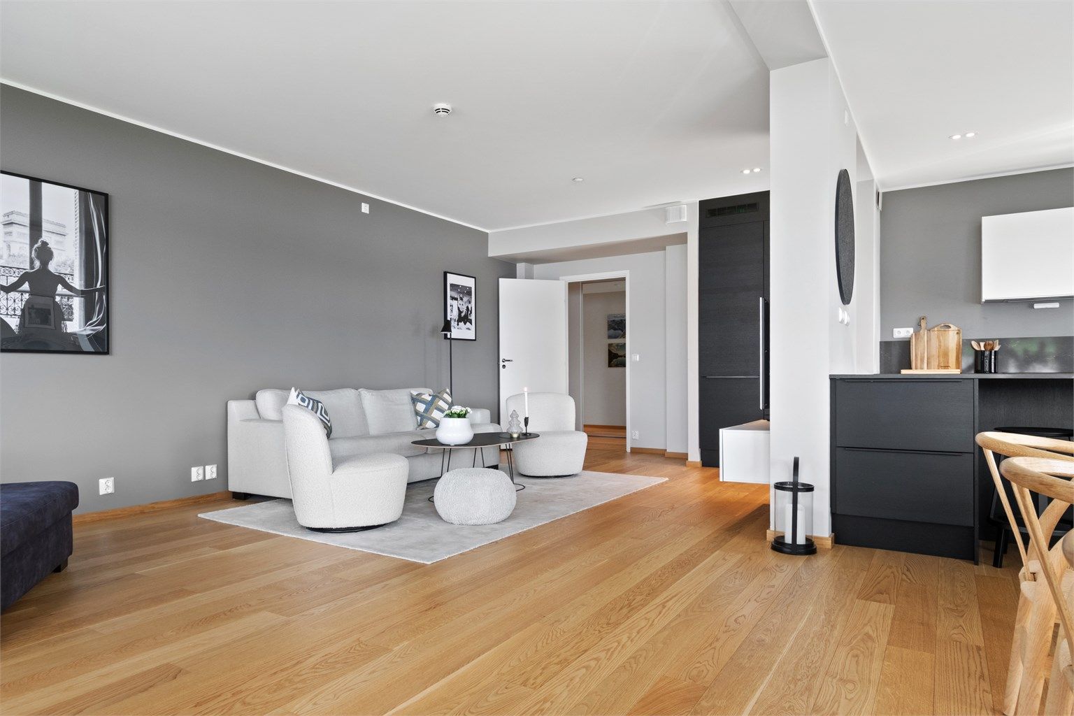 Malt i moderne og lekre farger. 