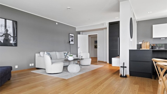 Malt i moderne og lekre farger.