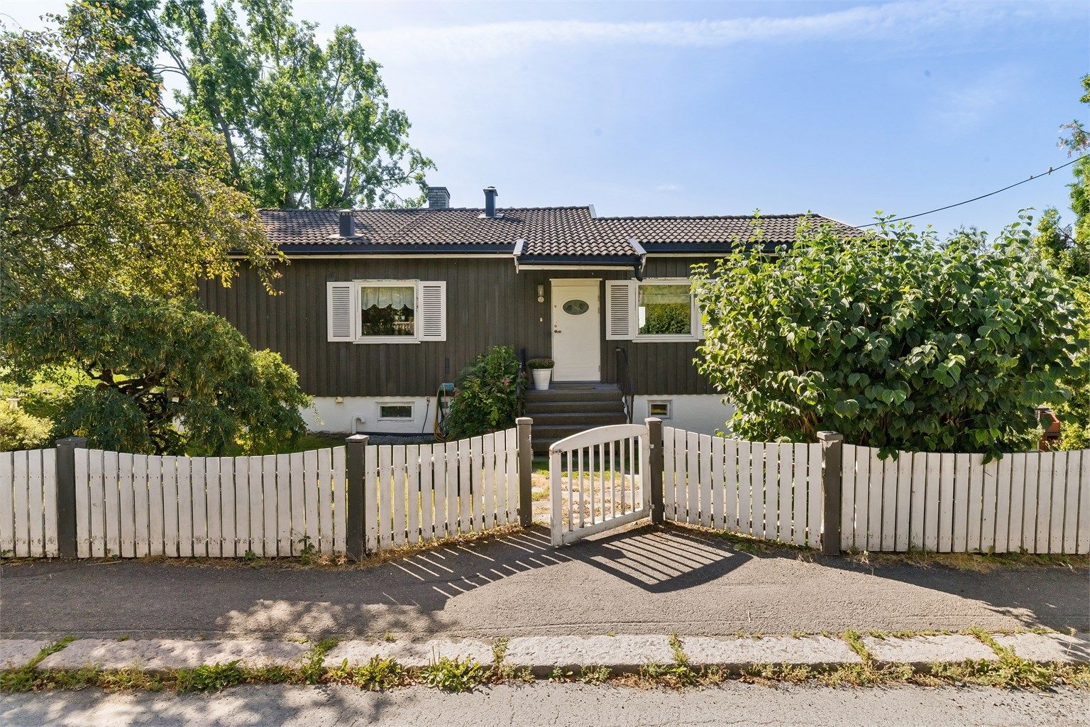 Familievennlig og rolig boligområde med nærhet til Lillomarka (Foto: Lasse Lerdahl)