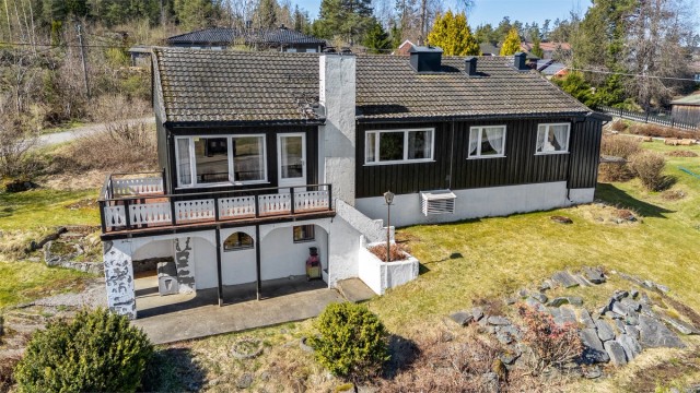 Boligen har flere uteplasser