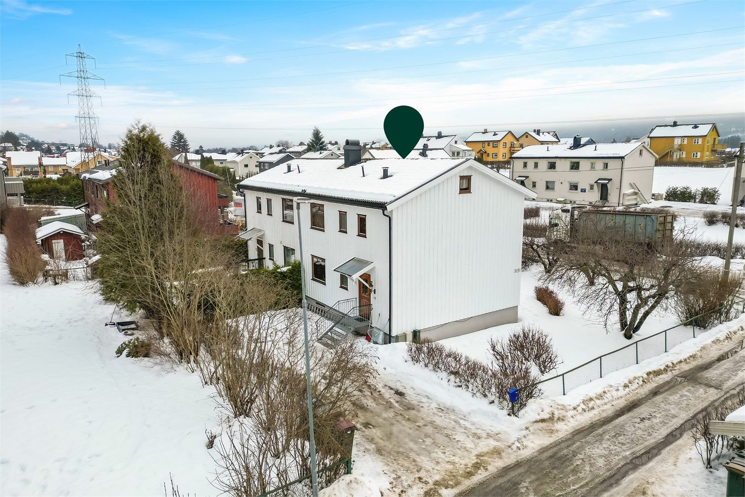 Eiendommen er beliggenhet i et attraktivt og sentralt område på Åssiden. 
Foto: Haiman Askari