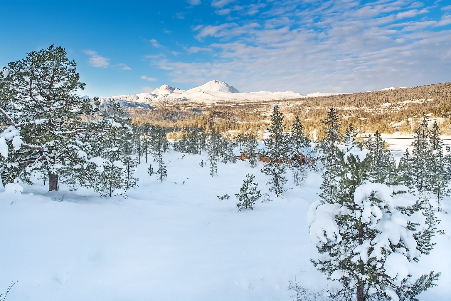 Fin utsikt til Gaustaknea!