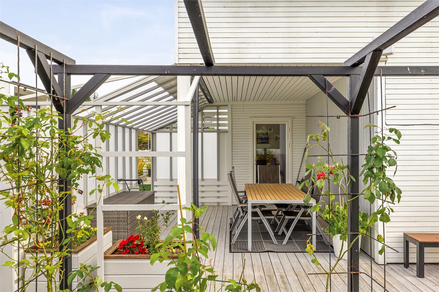 Flere fine uteplasser